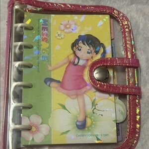 Lovely white orange story planner firm price